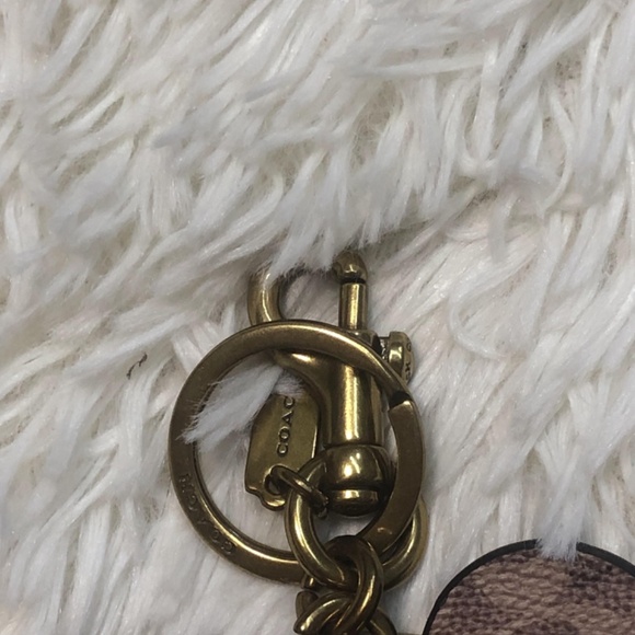 coach cow keychain bag charm - Picture 4 of 4